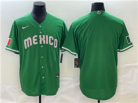 Mexico Baseball Green Baseball Team Jersey