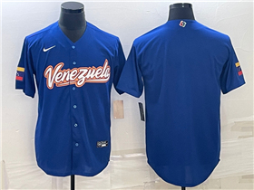 Venezuela Baseball Blue 2023 World Baseball Classic Team Jersey