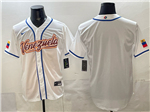 Venezuela Baseball White 2026 World Baseball Classic Team Jersey