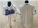 Italy Baseball White 2026 World Baseball Classic Team Jersey