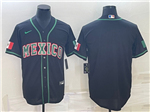 Mexico Baseball Black 2023 World Baseball Classic Team Jersey