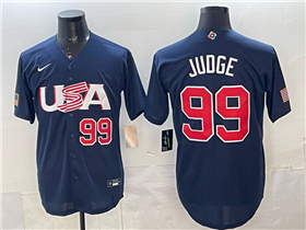 USA Baseball #99 Aaron Judge Navy World Baseball Classic Jersey