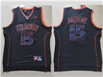 Syracuse Orange #15 Carmelo Anthony Black College Basketball Jersey