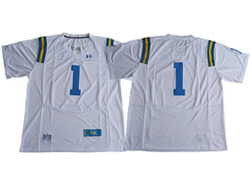 UCLA Bruins #1 White College Football Jerseyy