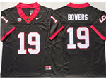 Georgia Bulldogs #19 Brock Bowers Black College Football F.U.S.E. Limited Jersey