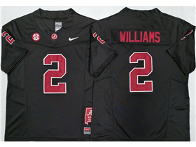 Alabama Crimson Tide #2 Ryan Williams Black College Football F.U.S.E. Limited Jersey