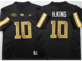 Georgia Tech Yellow Jackets #10 Haynes King Black College Football F.U.S.E. Limited Jersey