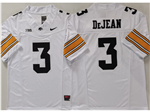 Iowa Hawkeyes #3 Cooper DeJean White College Football F.U.S.E. Limited Jersey
