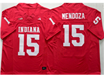Indiana Hoosiers #15 Fernando Mendoza Red College Football F.U.S.E. Limited Jersey