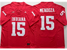 Indiana Hoosiers #15 Fernando Mendoza Red College Football F.U.S.E. Limited Jersey