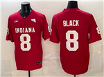 Indiana Hoosiers #8 Kaelon Black Red College Football F.U.S.E. Limited Jersey