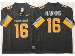 Tennessee Volunteers #16 Peyton Manning Black College Football F.U.S.E. Limited Jersey