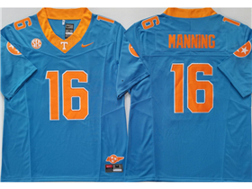 Tennessee Volunteers #16 Peyton Manning Blue College Football F.U.S.E. Limited Jersey