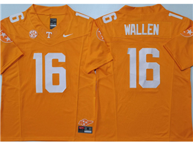 Tennessee Volunteers #16 Morgan Wallen Orange College Football F.U.S.E. Limited Jersey