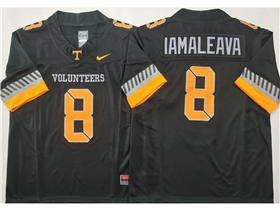 Tennessee Volunteers #8 Nico Iamaleava Black College Football F.U.S.E. Limited Jersey