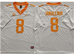 Tennessee Volunteers #8 Nico Iamaleava White College Football Jersey