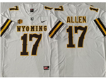 Wyoming Cowboys #17 Josh Allen White College Football Jersey