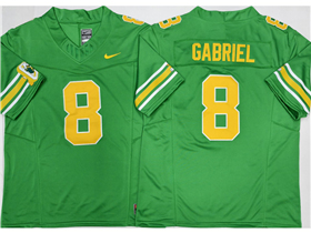 Oregon Ducks #8 Dillon Gabriel Green College Football F.U.S.E. Limited Jersey