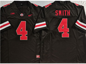 Ohio State Buckeyes #4 Jeremiah Smith Black College Football F.U.S.E. Limited Jersey