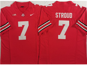 Ohio State Buckeyes #7 C.J. Stroud Red College Football F.U.S.E. Limited Jersey