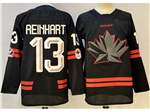 2026 Winter Olympics Team Canada #13 Sam Reinhart Black Hockey Jersey