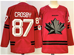 2026 Winter Olympics Team Canada #87 Sidney Crosby Home Red Hockey Jersey