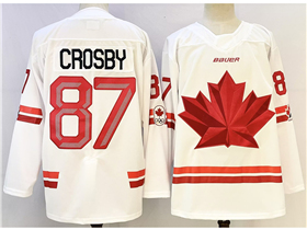 2026 Winter Olympics Team Canada #87 Sidney Crosby White Hockey Jersey