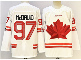 2026 Winter Olympics Team Canada #97 Connor McDavid White Hockey Jersey
