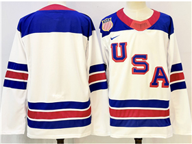 2026 Winter Olympics Team USA White Hockey Team Jersey