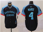 National League #4 Ketel Marte Navy 2024 MLB All-Star Game Limited Jersey