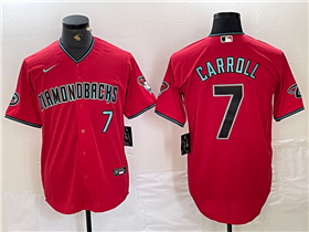 Arizona Diamondbacks #7 Corbin Carroll Red Limited Jersey