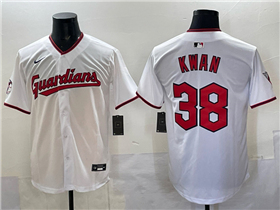 Cleveland Guardians #38 Steven Kwan White Limited Jersey