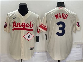 Los Angeles Angels #3 Taylor Ward Cream 2022 City Connect Jersey