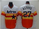 Houston Astros #27 Jose Altuve Rainbow Cooperstown Collection Cool Base Jersey