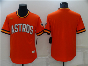 Houston Astros Orange Cooperstown Collection Cool Base Team Jersey