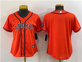 Houston Astros Women's Orange Cool Base Jersey