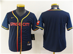 Houston Astros Youth 2022 Navy City Connect Cool Base Team Jersey