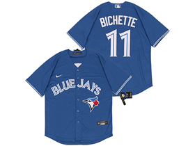 Toronto Blue Jays #11 Bo Bichette Blue Cool Base Jersey