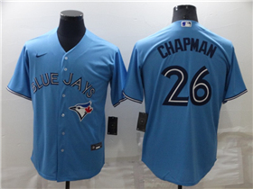 Toronto Blue Jays #26 Matt Chapman Alternate Powder Blue Cool Base Jersey
