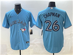 Toronto Blue Jays #26 Matt Chapman Alternate Powder Blue Limited Jersey
