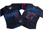 Toronto Blue Jays #27 Vladimir Guerrero Jr. Women's Black 2024 City Connect Limited Jersey