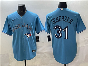 Toronto Blue Jays #31 Max Scherzer Powder Blue Limited Jersey