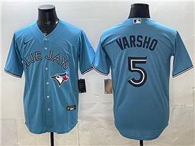 Toronto Blue Jays #5 Daulton Varsho Alternate Powder Blue Limited Jersey