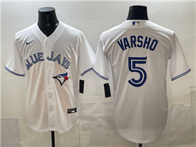 Toronto Blue Jays #5 Daulton Varsho White Limited Jersey