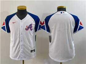 Atlanta Braves Youth White 2023 City Connect Team Jersey