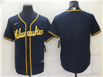 Milwaukee Brewers Navy Cool Base Team Jersey