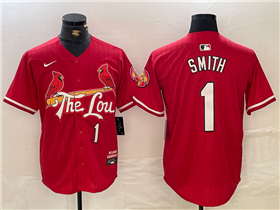 St. Louis Cardinals #1 Ozzie Smith Red 2024 City Connect Limited Jersey