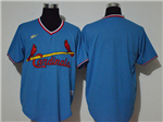 St. Louis Cardinals Light Blue Cooperstown Collection Cool Base Jersey