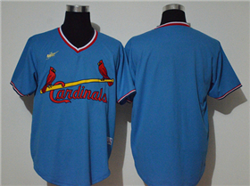 St. Louis Cardinals Light Blue Cooperstown Collection Cool Base Jersey