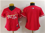 St. Louis Cardinals Women's Red 2024 City Connect Limited Team Jersey